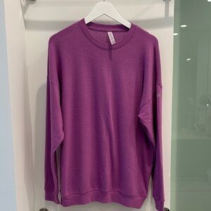 ALO Yoga pink Crewneck Top - Medium